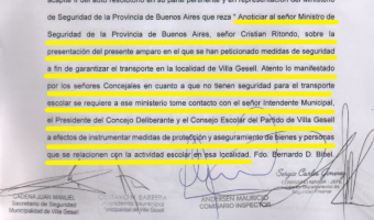 LA JUSTICIA FEDERAL ORDEN A PROVINCIA GARANTIZAR LA SEGURIDAD DEL TRANSPORTE ESCOLAR